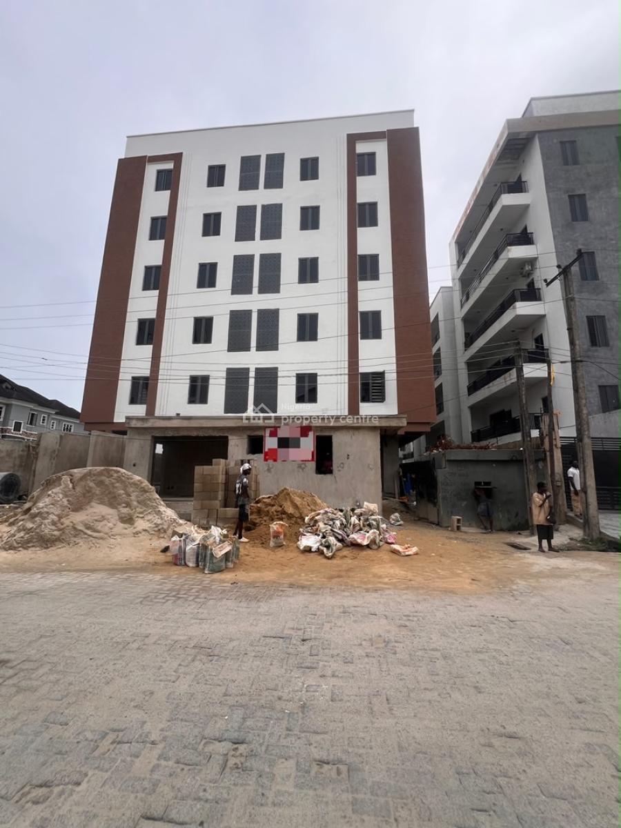 Newly Built 2 Bedroom Apartment with Elevator, Swimming Pool, Lekki Phase 1, Lekki, Lagos, Block of Flats for Sale