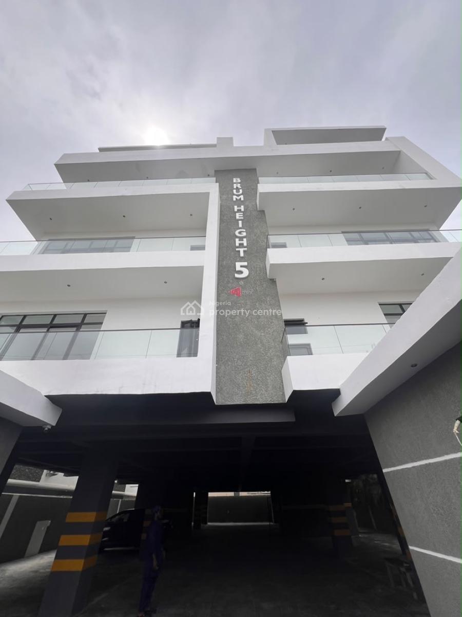 Exquisite Designed 3 Bedroom Apartment with Rooftop Lounge, Ikate, Lekki, Lagos, Block of Flats for Sale