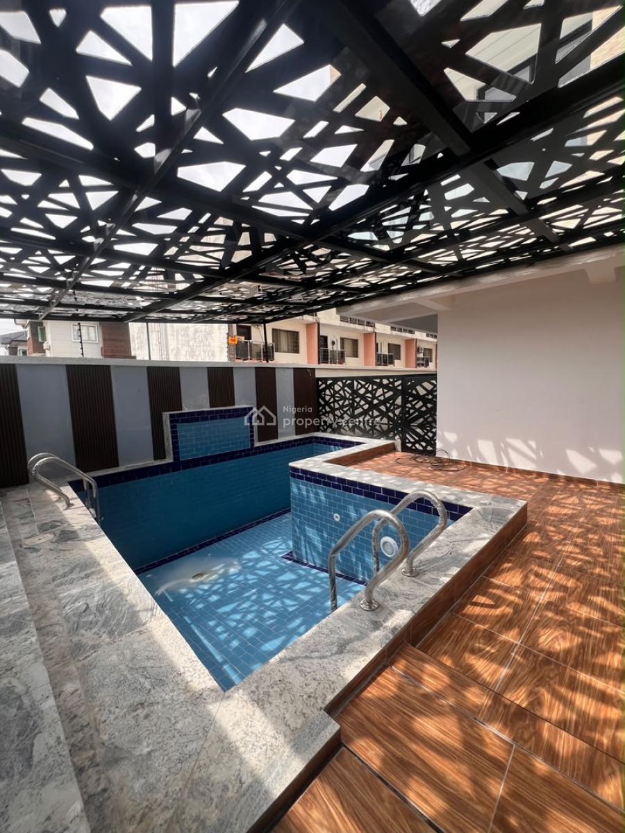 Exquisite Design 2 Bedroom Apartment with Elevator, Swimming Pool, Ikate, Lekki, Lagos, Block of Flats for Sale