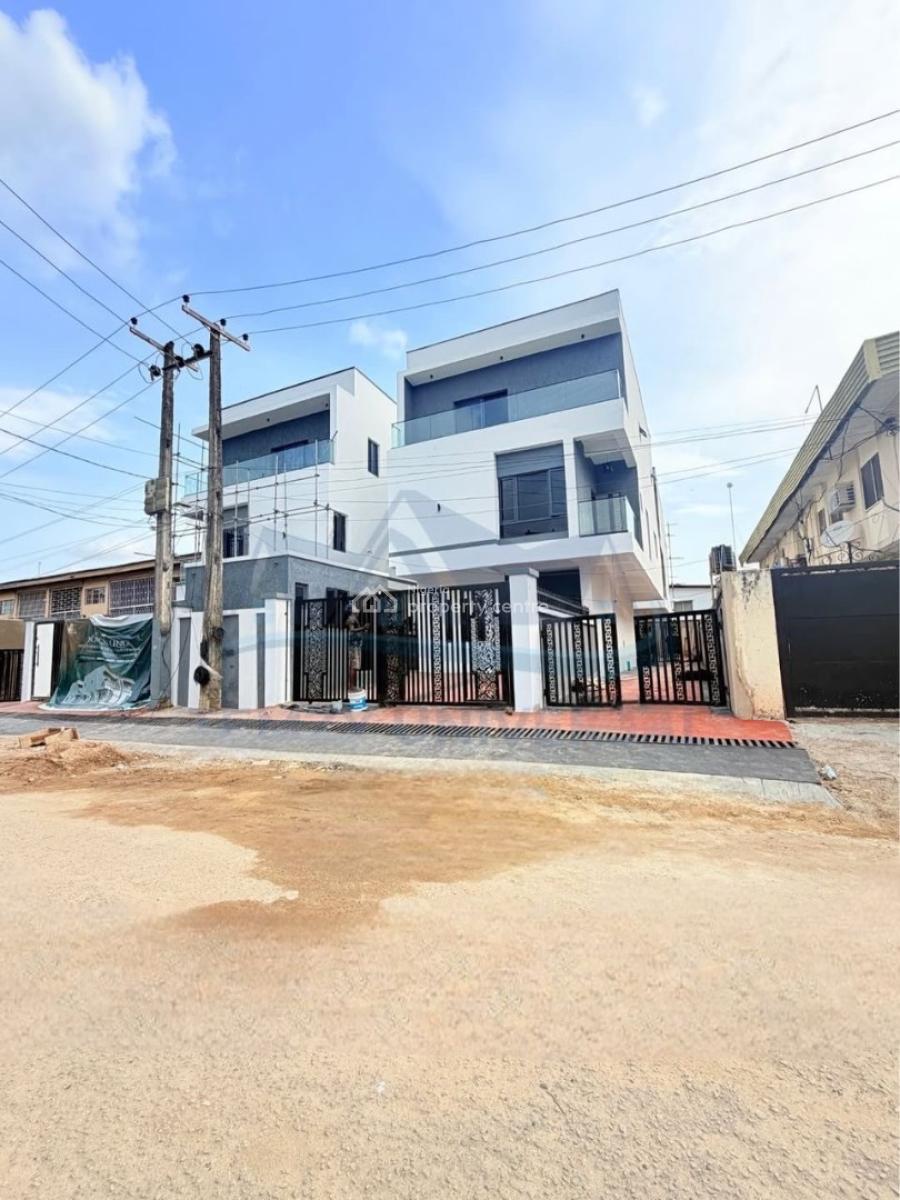 Newly Built 4 Bedroom Fully Detached Duplex with Bq, Adeniyi Jones, Ikeja, Lagos, Detached Duplex for Sale