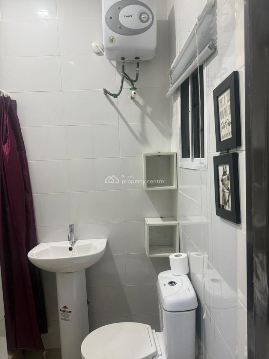 Furnished Shared Studio Flat at Igboefon, Lekki, Atlantic View Estate, Igbo Efon, Lekki, Lagos, Self Contain (single Rooms) for Rent