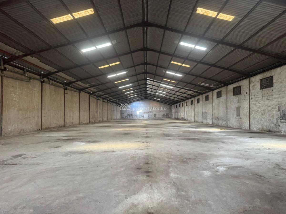 2 Bay Warehouse Measuring 3700sqm on Land of Size of 4200sqm, at Kirikiri Apapa, Kirikiri, Apapa, Lagos, Warehouse for Sale