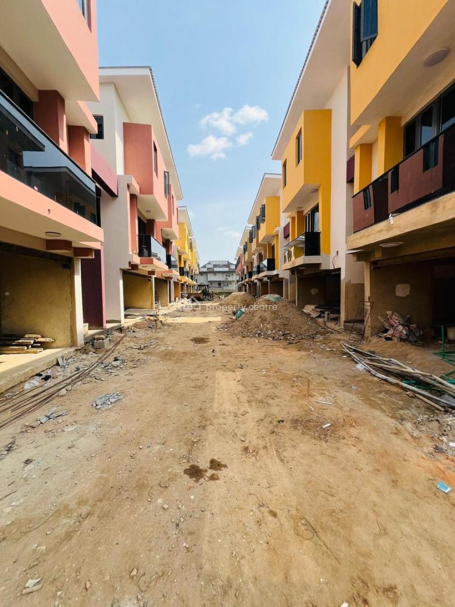 Stunning 4 Bedroom Terrace Duplex Plus Bq, Exclusively Built 4 Bedroom Terrace Duplex Plus Bq & Laundry Room, Adeniyi Jones, Ikeja, Lagos, Terraced Duplex for Sale