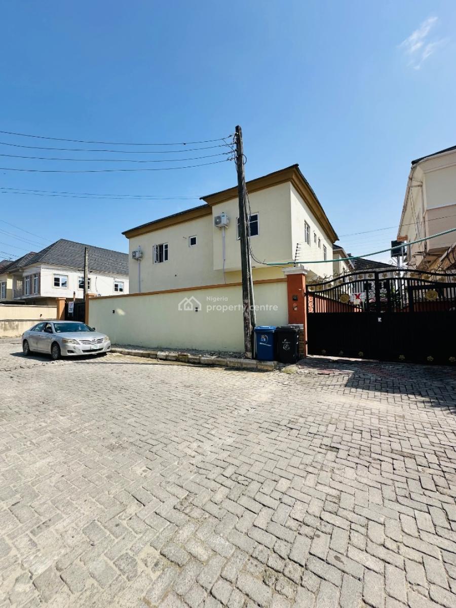 Nicely Finished 5 Bedroom Detached Duplex with Bq, Chevron, Lekki, Lagos, Detached Duplex for Rent