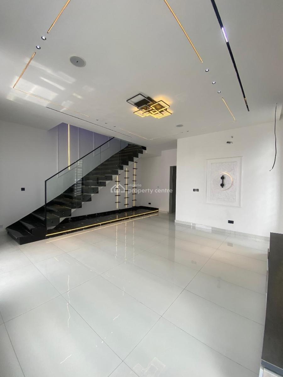 Stylish 4 Bedroom Semi Detached Duplex with Bq in a Secured Estate, Ikota, Lekki, Lagos, Semi-detached Duplex for Sale