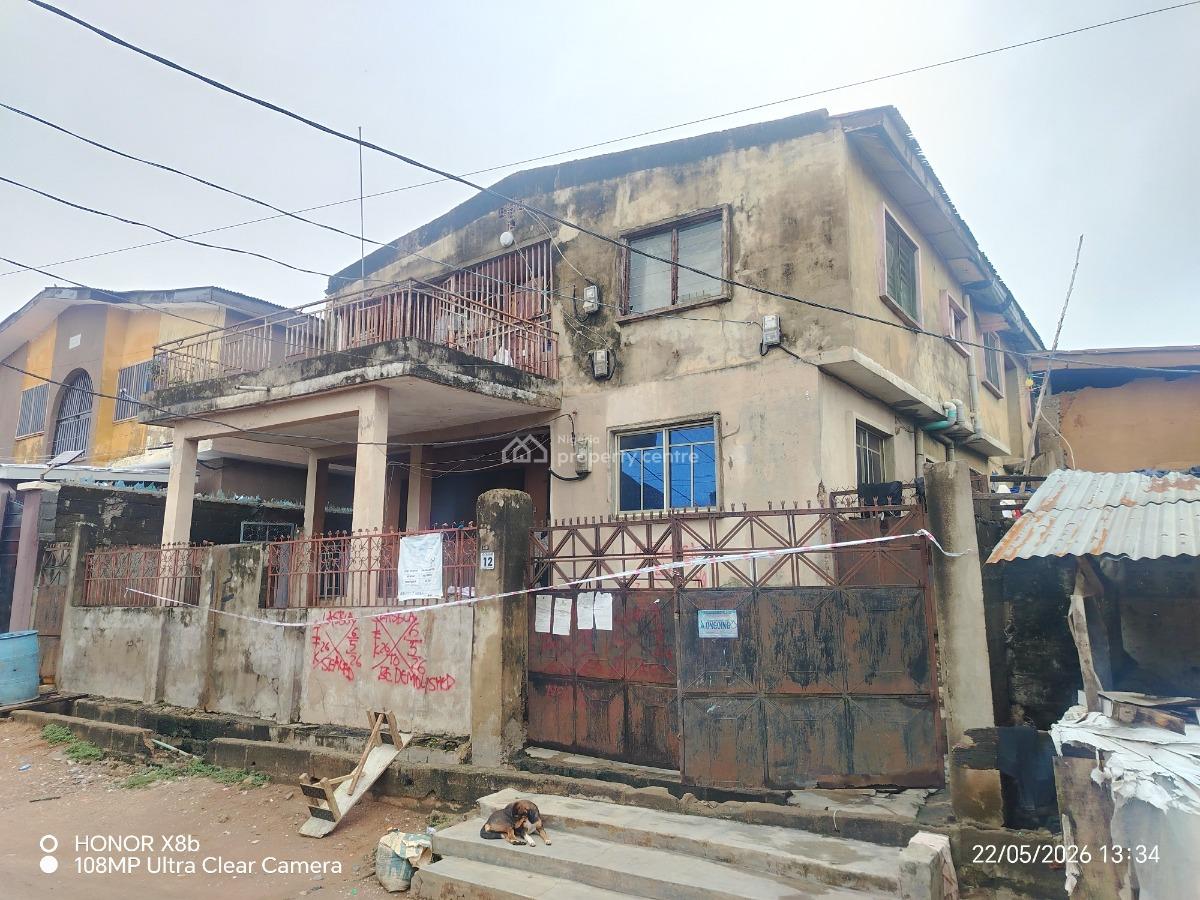 Old Building, Off Orimolade Street, Ogba, Ikeja, Lagos, Block of Flats for Sale