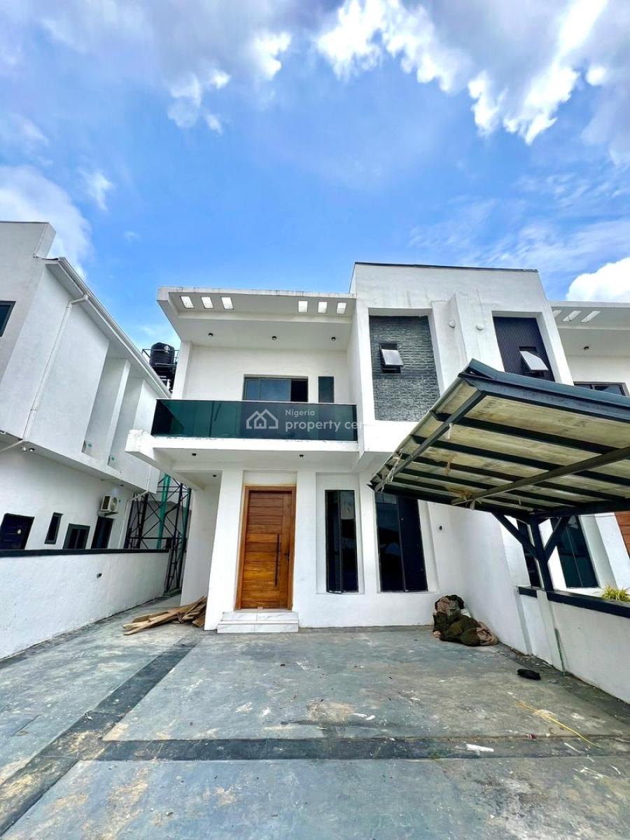 Brand New 4 Bedroom Semi Detached Duplex with Bq in a Secured Estate, Ikate, Lekki, Lagos, Semi-detached Duplex for Sale