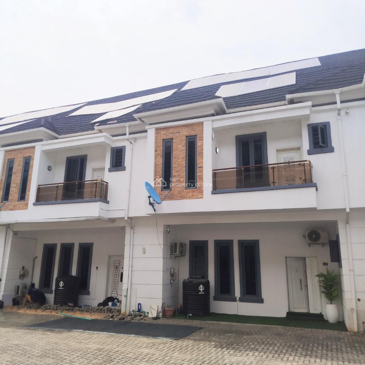 Luxury 4 Bedroom Terrace Duplex, Close to Royal Pine, Orchid Road, Lekki Expressway, Lekki, Lagos, Terraced Duplex for Rent