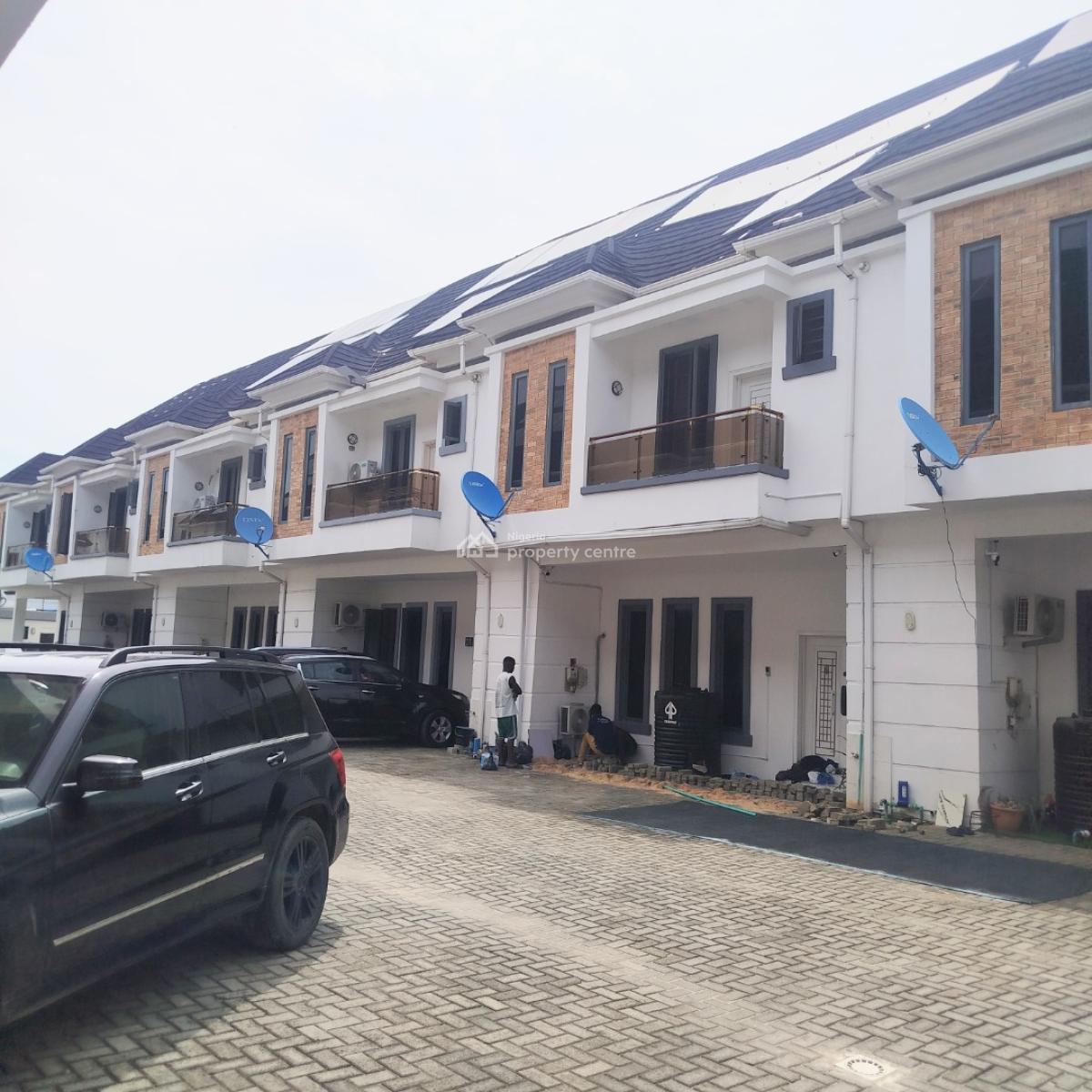 Luxury 4 Bedroom Terrace Duplex, Close to Royal Pine, Orchid Road, Lekki Expressway, Lekki, Lagos, Terraced Duplex for Rent