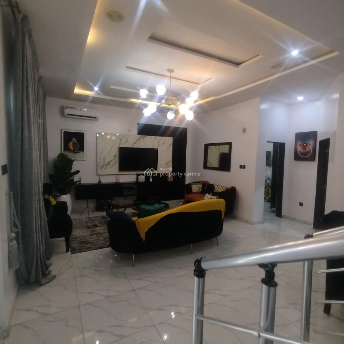 Luxury 4 Bedroom Terrace Duplex, Close to Royal Pine, Orchid Road, Lekki Expressway, Lekki, Lagos, Terraced Duplex for Rent