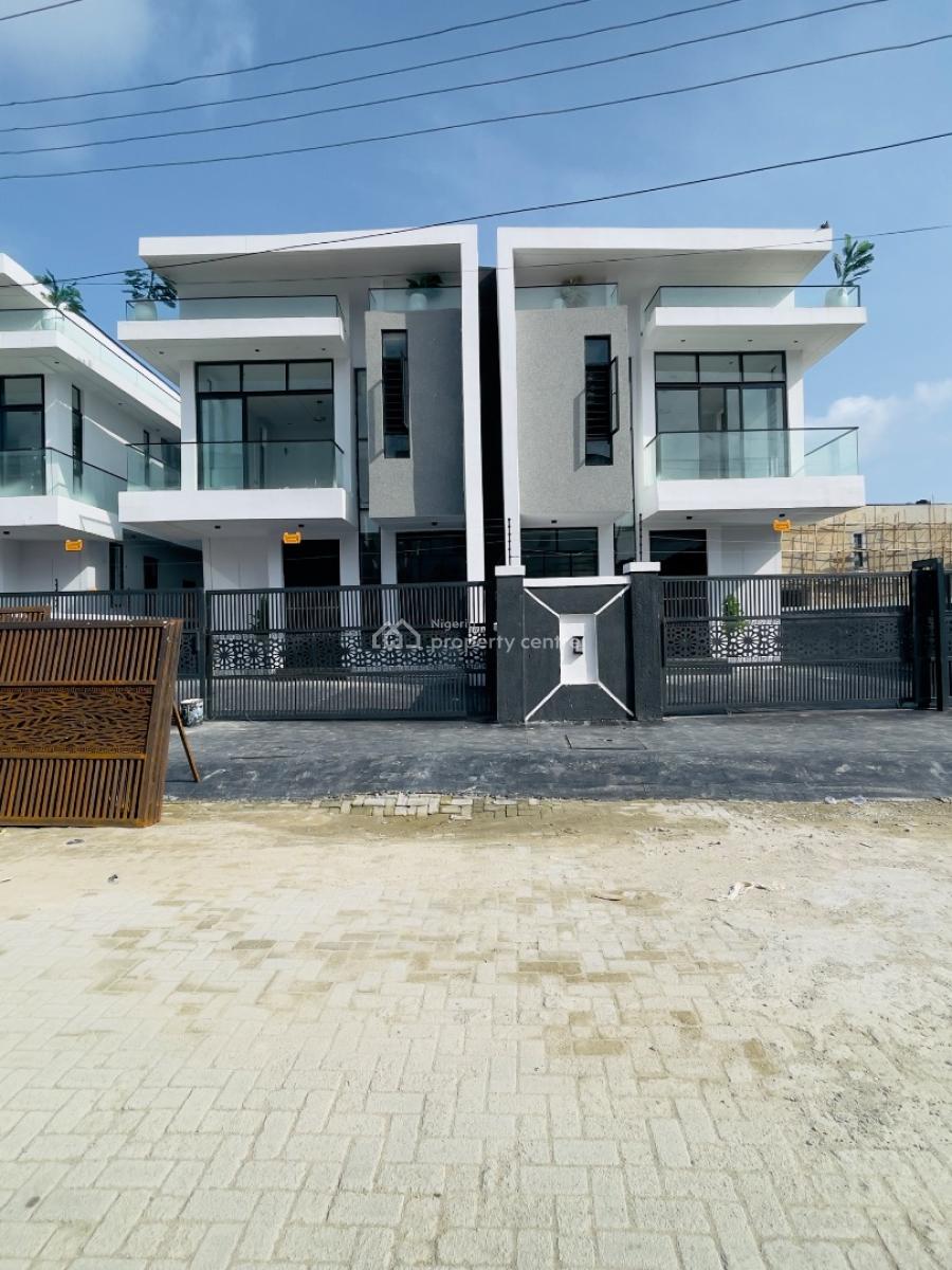 Luxury 4bed Semi Detached with Bq, Ikota Lekki Lagos, Ikota, Lekki, Lagos, Semi-detached Duplex for Sale