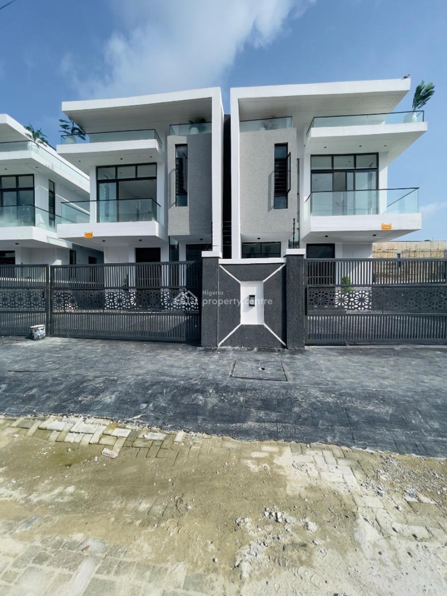 Luxury 4bed Semi Detached with Bq, Ikota Lekki Lagos, Ikota, Lekki, Lagos, Semi-detached Duplex for Sale