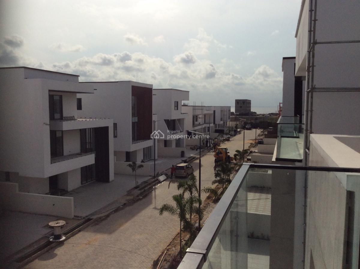 Luxury Automated 6 Bedrooms Townhouse with Private Pool, Lagoon District, Lekki Phase 1, Lekki, Lagos, Detached Duplex for Sale