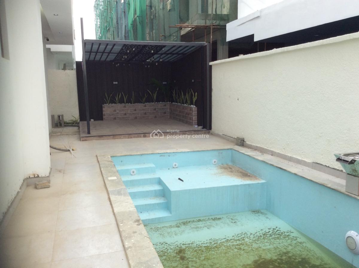 Luxury Automated 6 Bedrooms Townhouse with Private Pool, Lagoon District, Lekki Phase 1, Lekki, Lagos, Detached Duplex for Sale