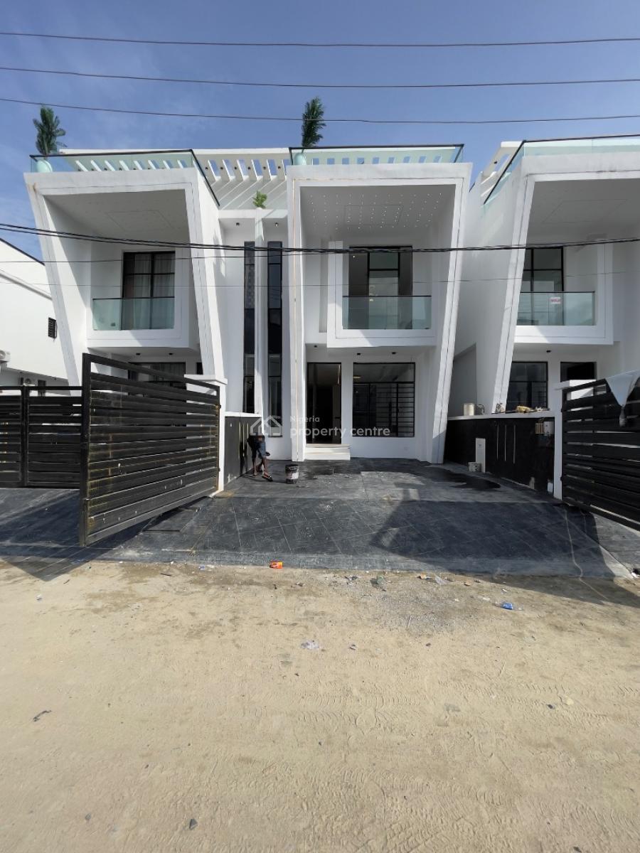 Luxury 4bed Semi Detached Duplex with Bq, Ikota Lekki Lagos, Ikota, Lekki, Lagos, Semi-detached Duplex for Sale