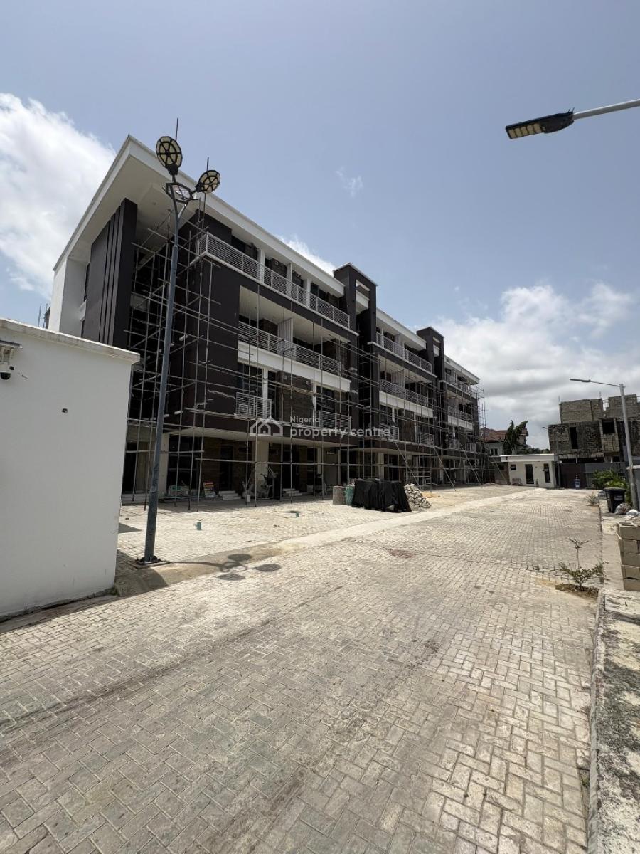 4 Bedroom Maisonette with Bq, Off Pinnock Beach, Osapa, Lekki, Lagos, Semi-detached Duplex for Rent