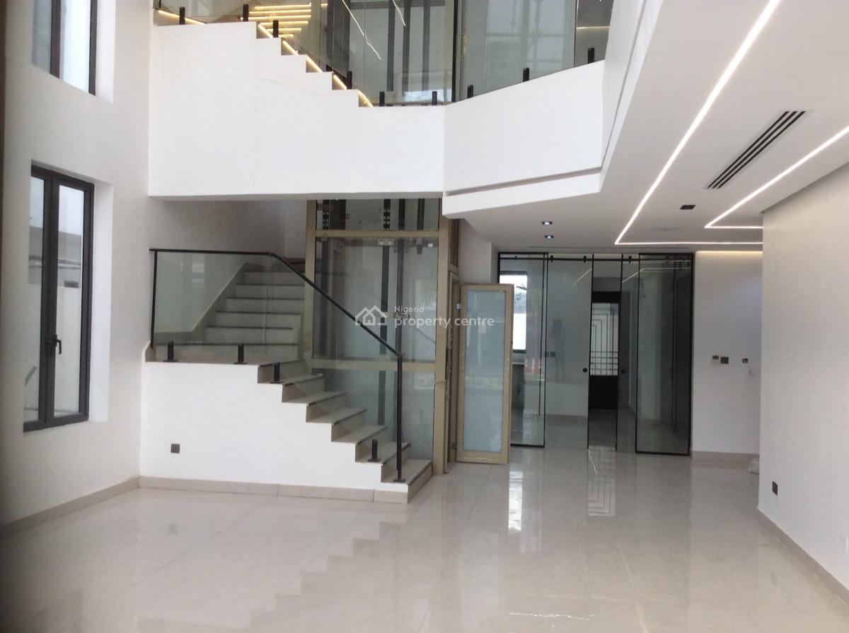 Automated 5 Bedrooms Mansion with Swimming Pool and Elevator, Lagoon District, Lekki Phase 1, Lekki, Lagos, Detached Duplex for Sale