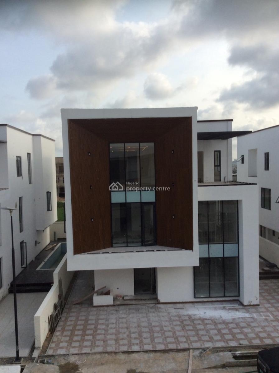 Automated 5 Bedrooms Mansion with Swimming Pool and Elevator, Lagoon District, Lekki Phase 1, Lekki, Lagos, Detached Duplex for Sale