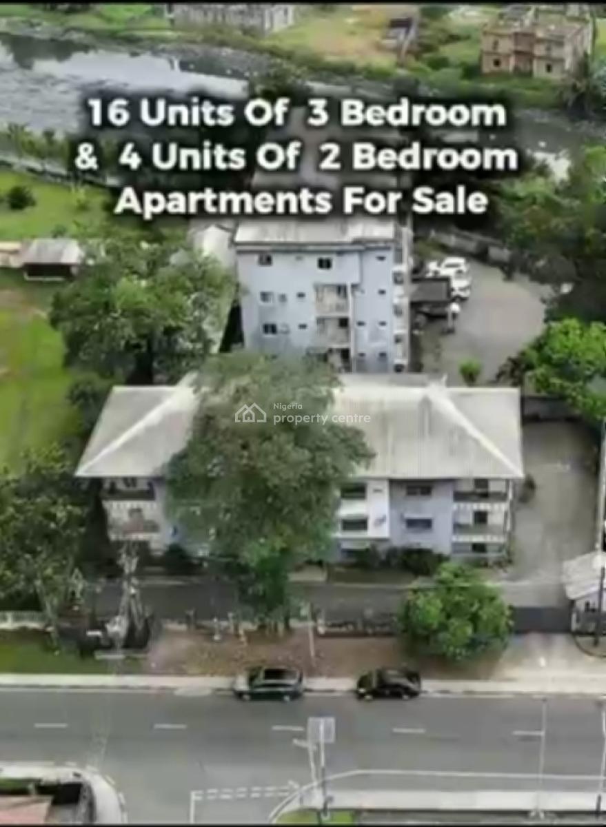 16 Units of 3 Bedroom & 4 Units of 2 Bedroom Apartments on 6.5 Plots, Old Gra, Port Harcourt, Rivers, Block of Flats for Sale