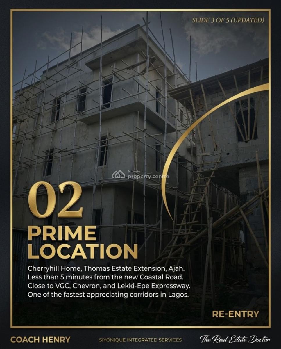 Premium Luxurious 4 Bedroom Terrace Duplex with Swim Pool, Thomas Estate Extension Addo Road Ajah Lekki Lagos, Ajah, Lagos, Terraced Duplex for Sale