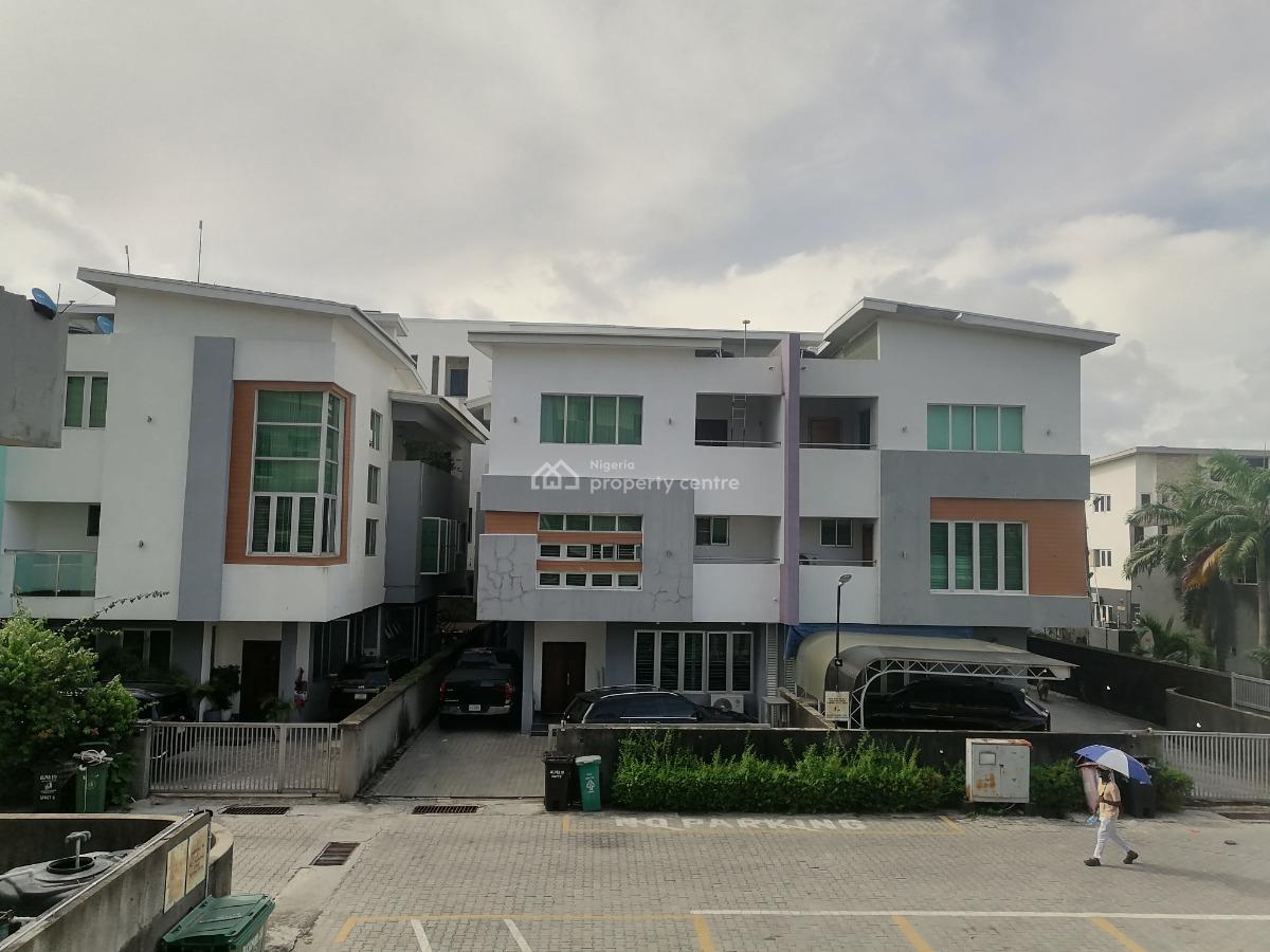 Nicely Finished 4 Bedroom Maisonette with B/q, Richmond Estate, Ikate Elegushi, Lekki, Lagos, Semi-detached Duplex for Rent