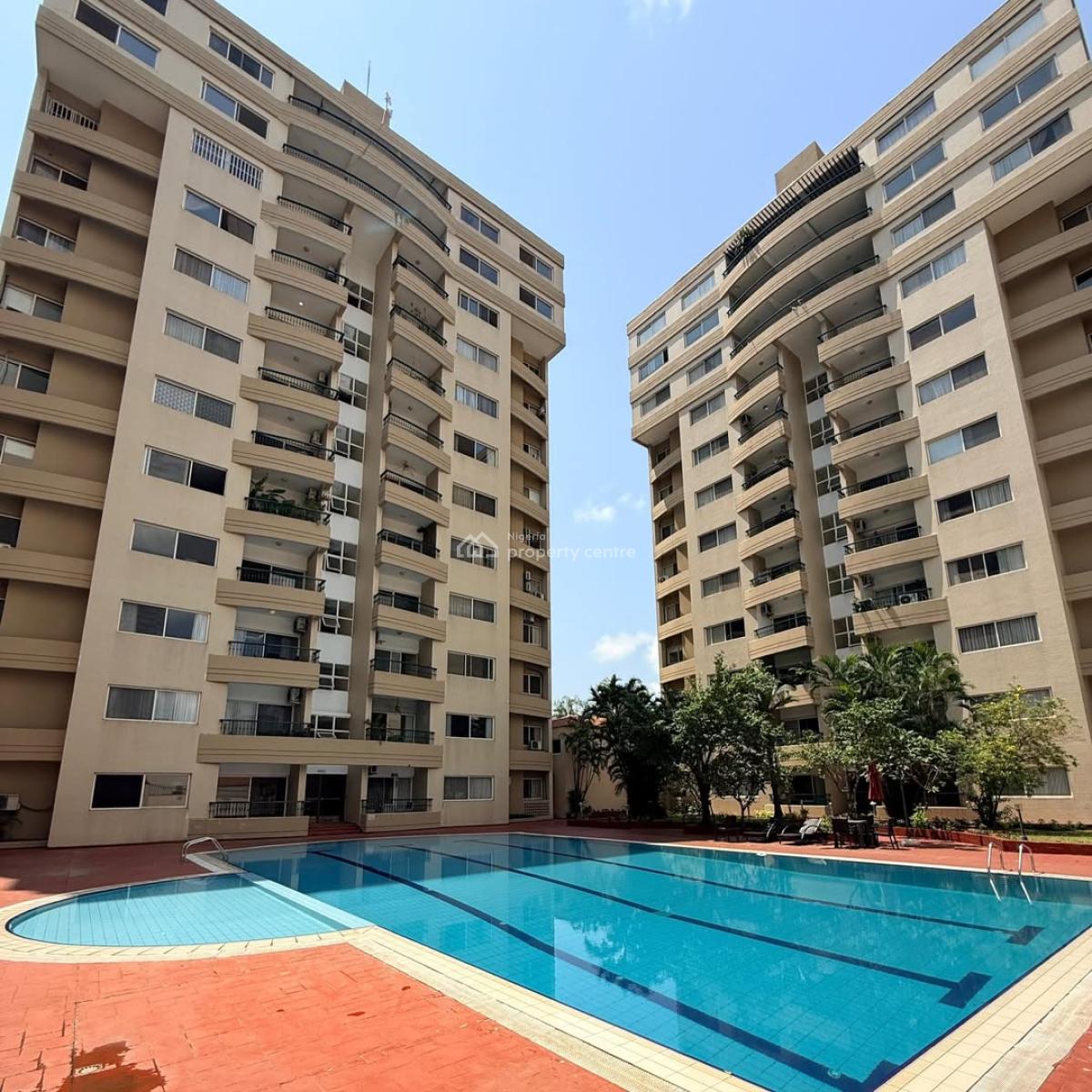 Premium Pool & City View 3 Bedroom Apartment, Gerrard Road, Ikoyi, Lagos, Flat / Apartment for Sale