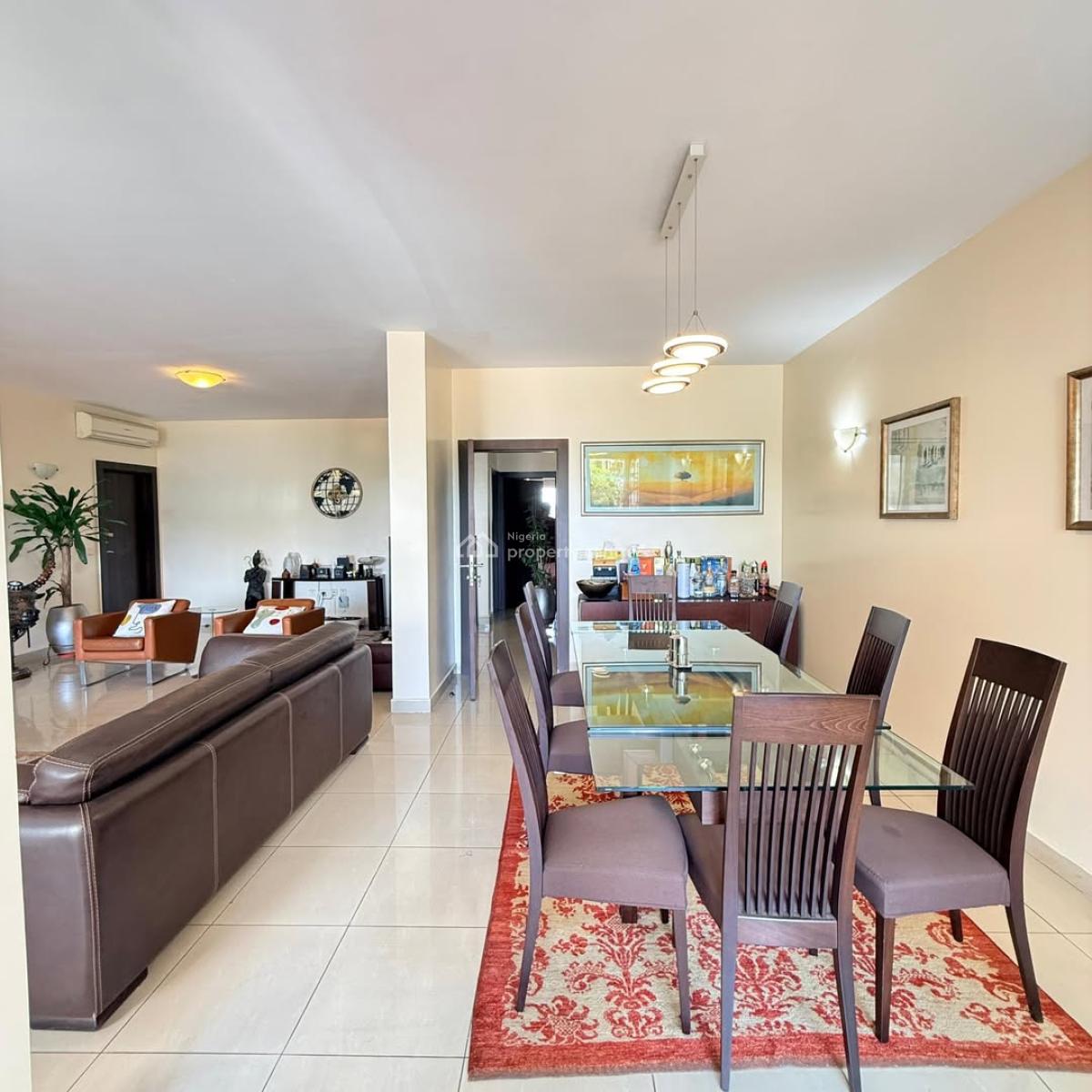 Premium Pool & City View 3 Bedroom Apartment, Gerrard Road, Ikoyi, Lagos, Flat / Apartment for Sale