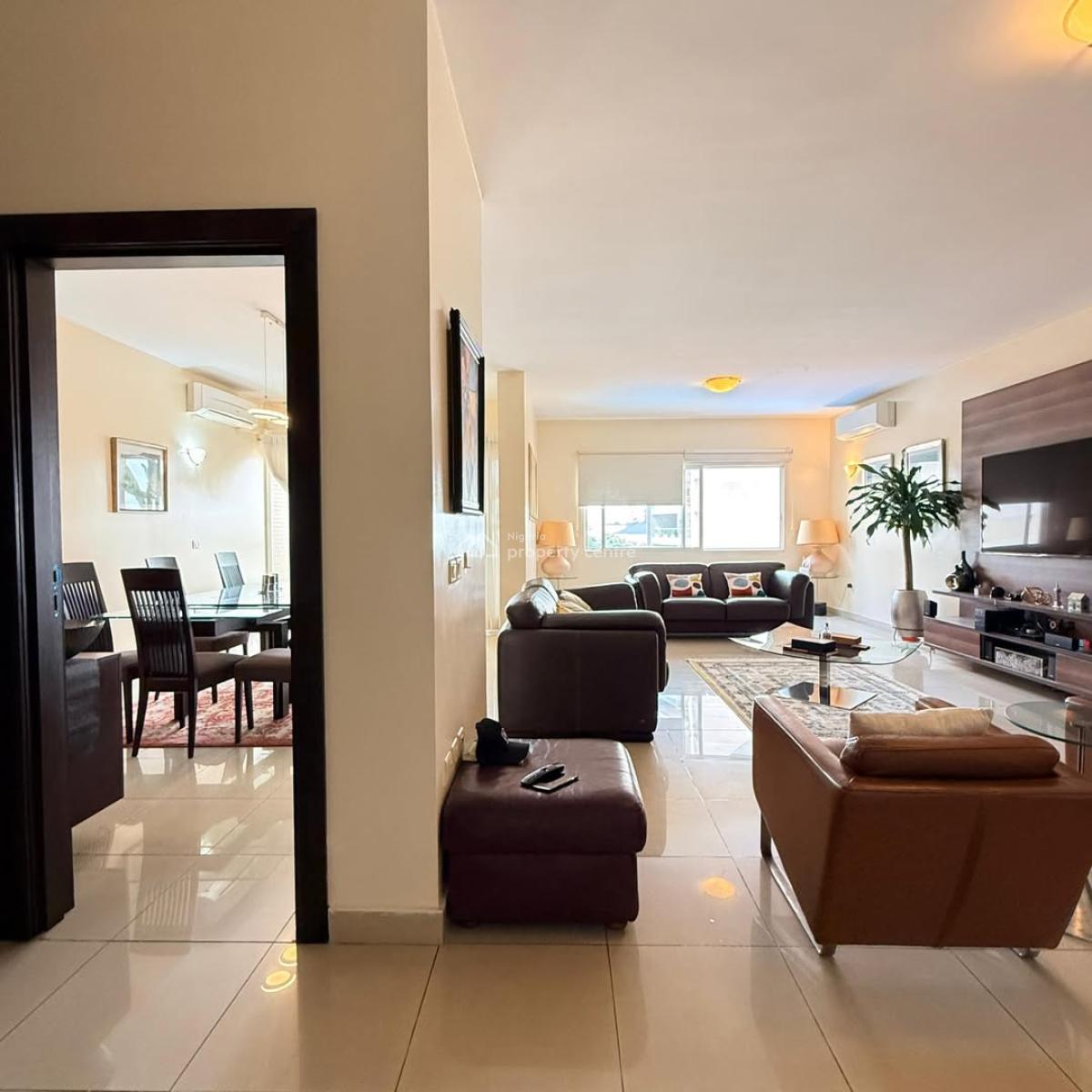 Premium Pool & City View 3 Bedroom Apartment, Gerrard Road, Ikoyi, Lagos, Flat / Apartment for Sale
