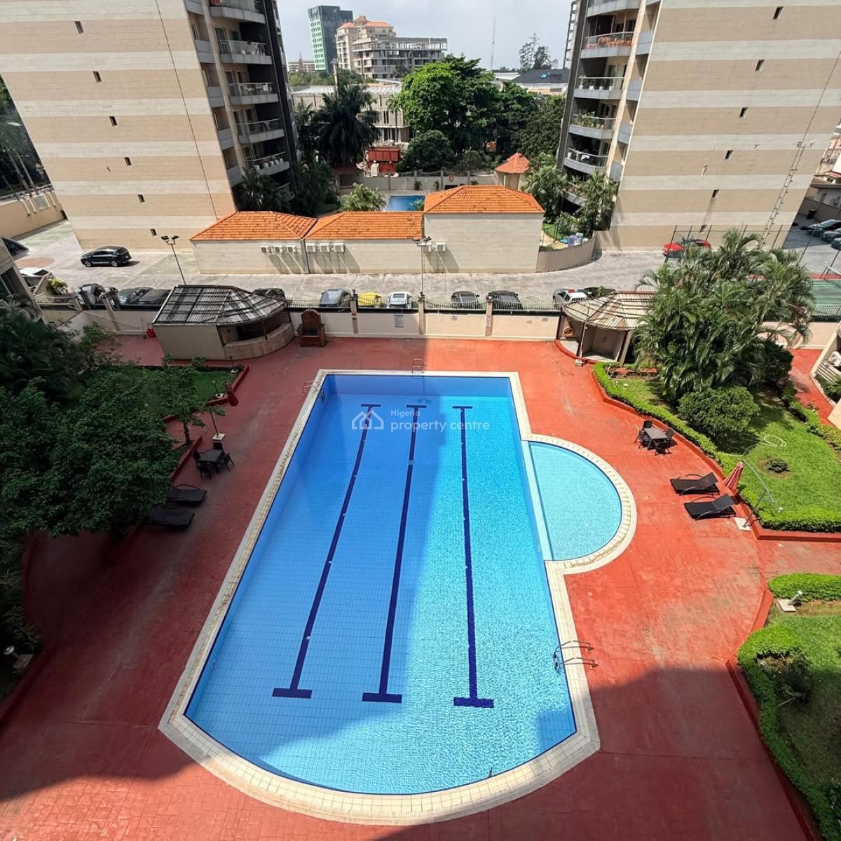 Premium Pool & City View 3 Bedroom Apartment, Gerrard Road, Ikoyi, Lagos, Flat / Apartment for Sale