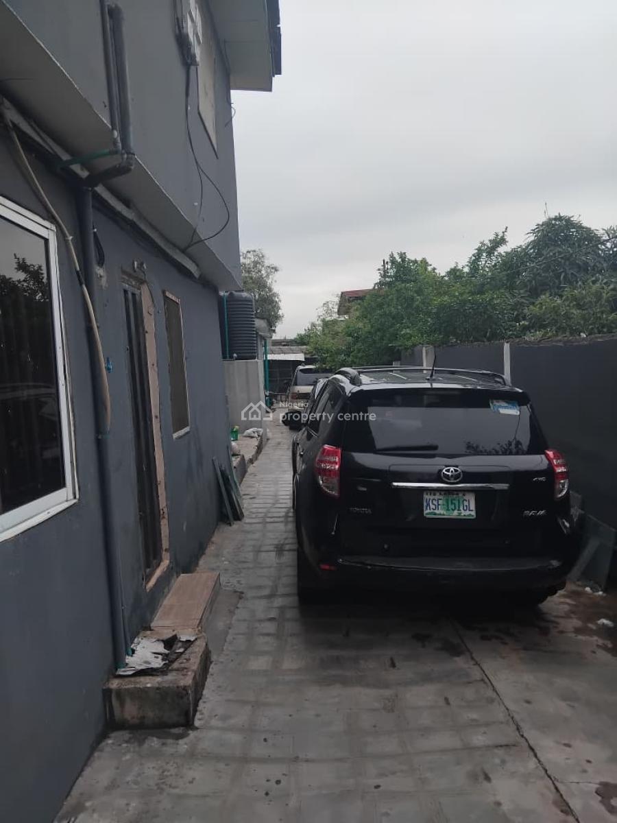 2 Bedrooms Flat Office Space, Along Ogunnusi Road, Ogba, Ikeja, Lagos, House for Rent