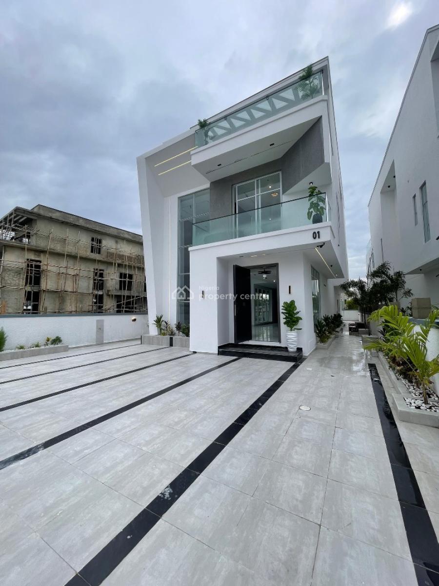 Gorgeous 5bedroom Designed Fully Detached Duplex with Bq, Osapa, Lekki, Lagos, Detached Duplex for Sale