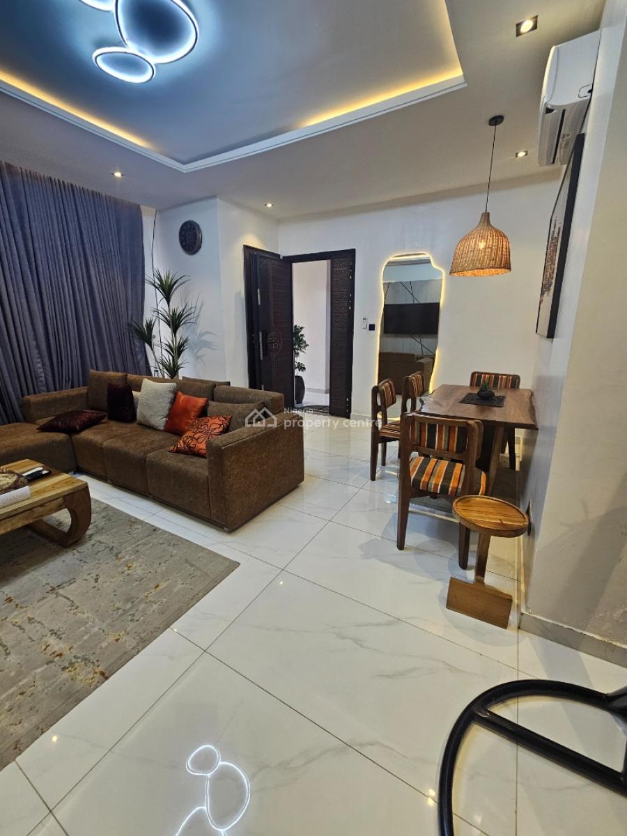 Tastefully Fully Furnished 2-bedroom Apartment with Bq, Off Fatai Idowu, Lekki Phase 1, Lekki, Lagos, Flat / Apartment for Rent