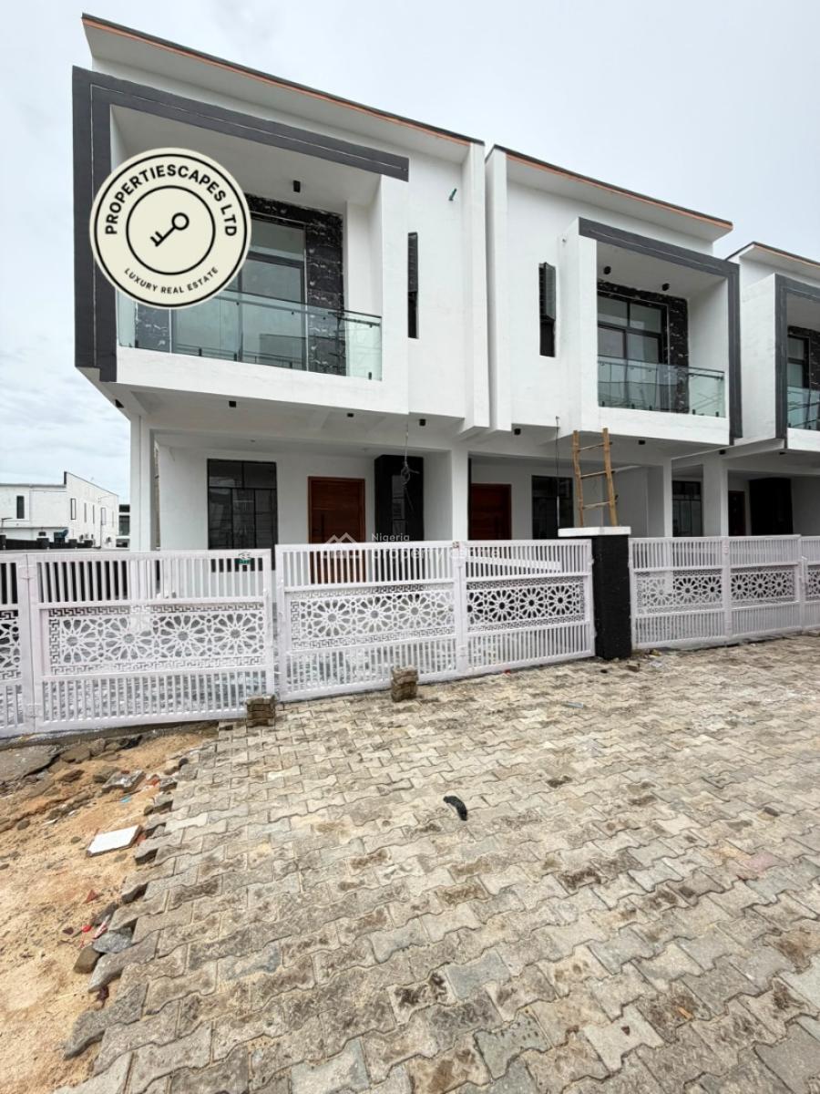 Newly Built 4 Bedroom Semi Detached Duplex, Ikota, Lekki, Lagos, Semi-detached Duplex for Sale