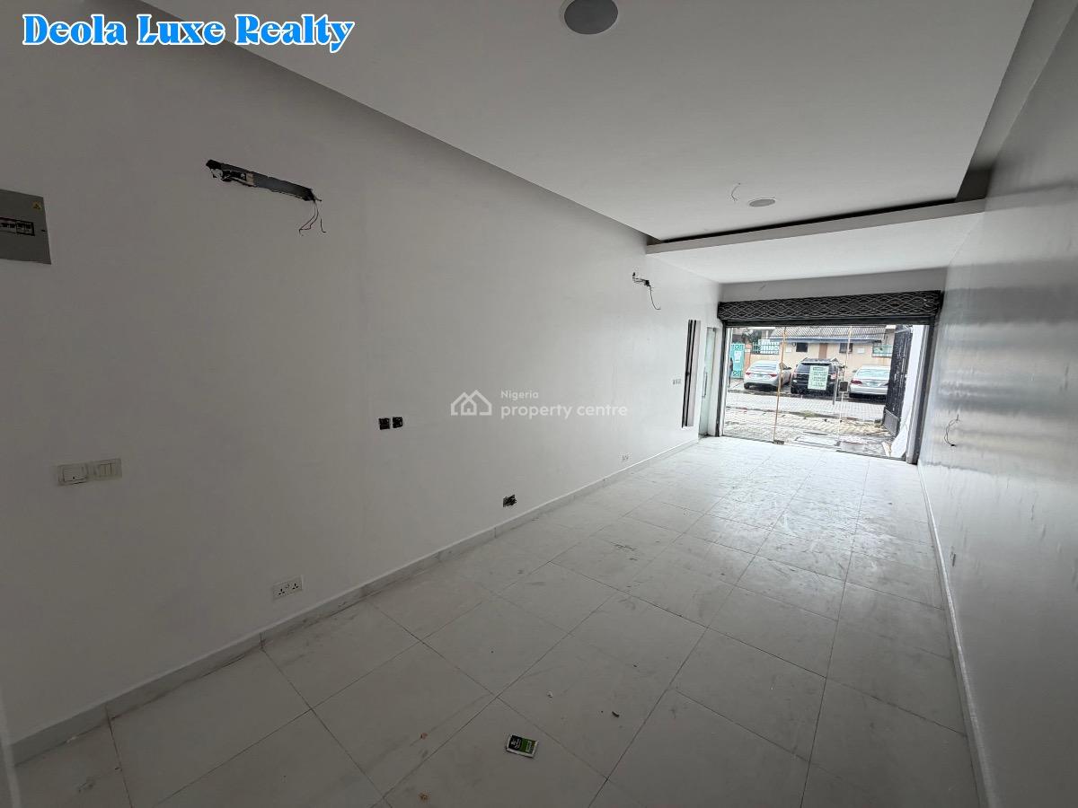 Spacious Commercial Space Directly Facing a High-traffic Road, Close to Prince Ebeano on Road 14 on Road 14, Lekki Phase 1, Lekki, Lagos, Shop for Rent