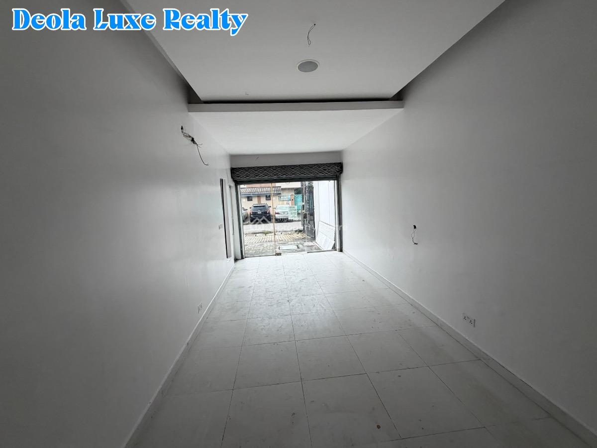 Spacious Commercial Space Directly Facing a High-traffic Road, Close to Prince Ebeano on Road 14 on Road 14, Lekki Phase 1, Lekki, Lagos, Shop for Rent
