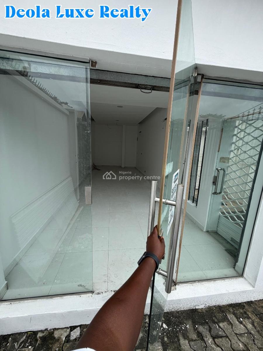 Spacious Commercial Space Directly Facing a High-traffic Road, Close to Prince Ebeano on Road 14 on Road 14, Lekki Phase 1, Lekki, Lagos, Shop for Rent