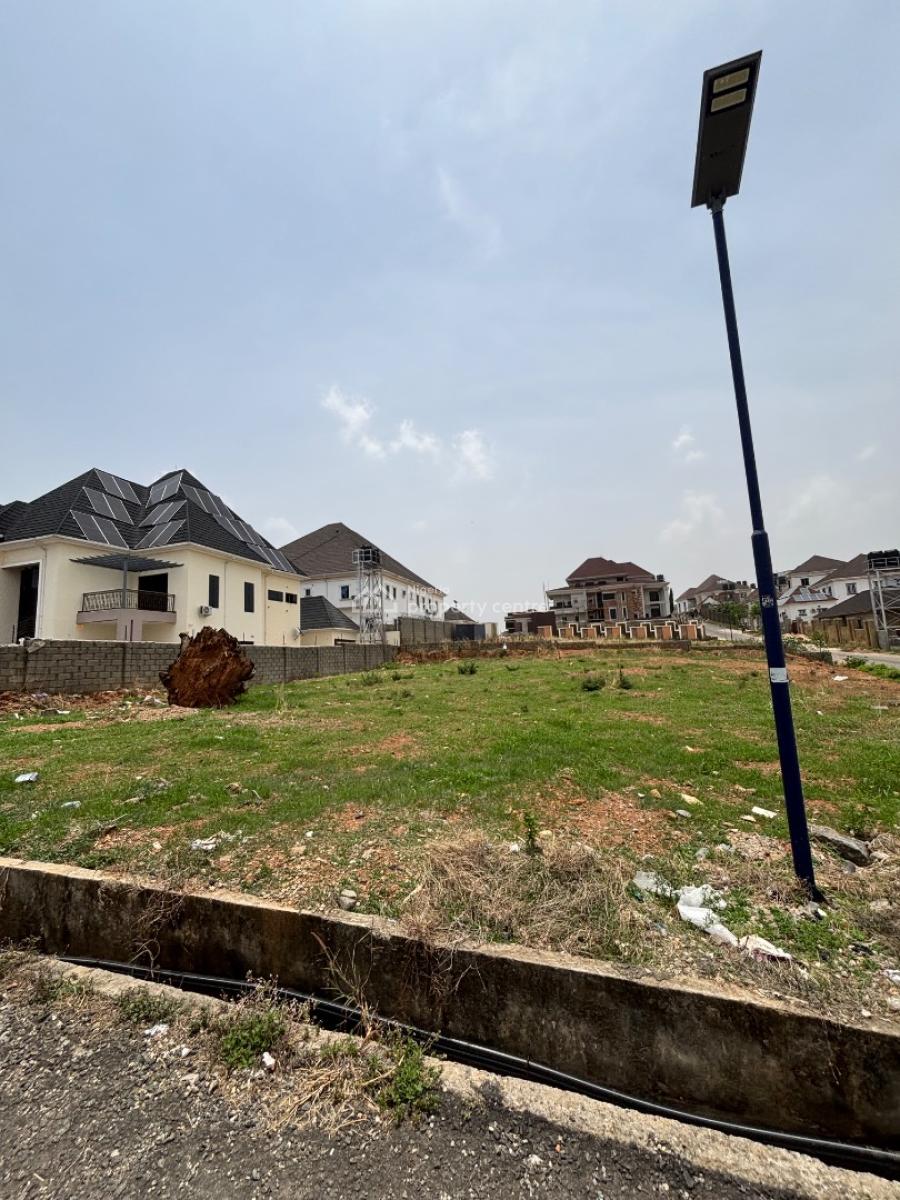 Flat Land in High Value Area, Naf Valley Estate, Asokoro District, Abuja, Residential Land for Sale