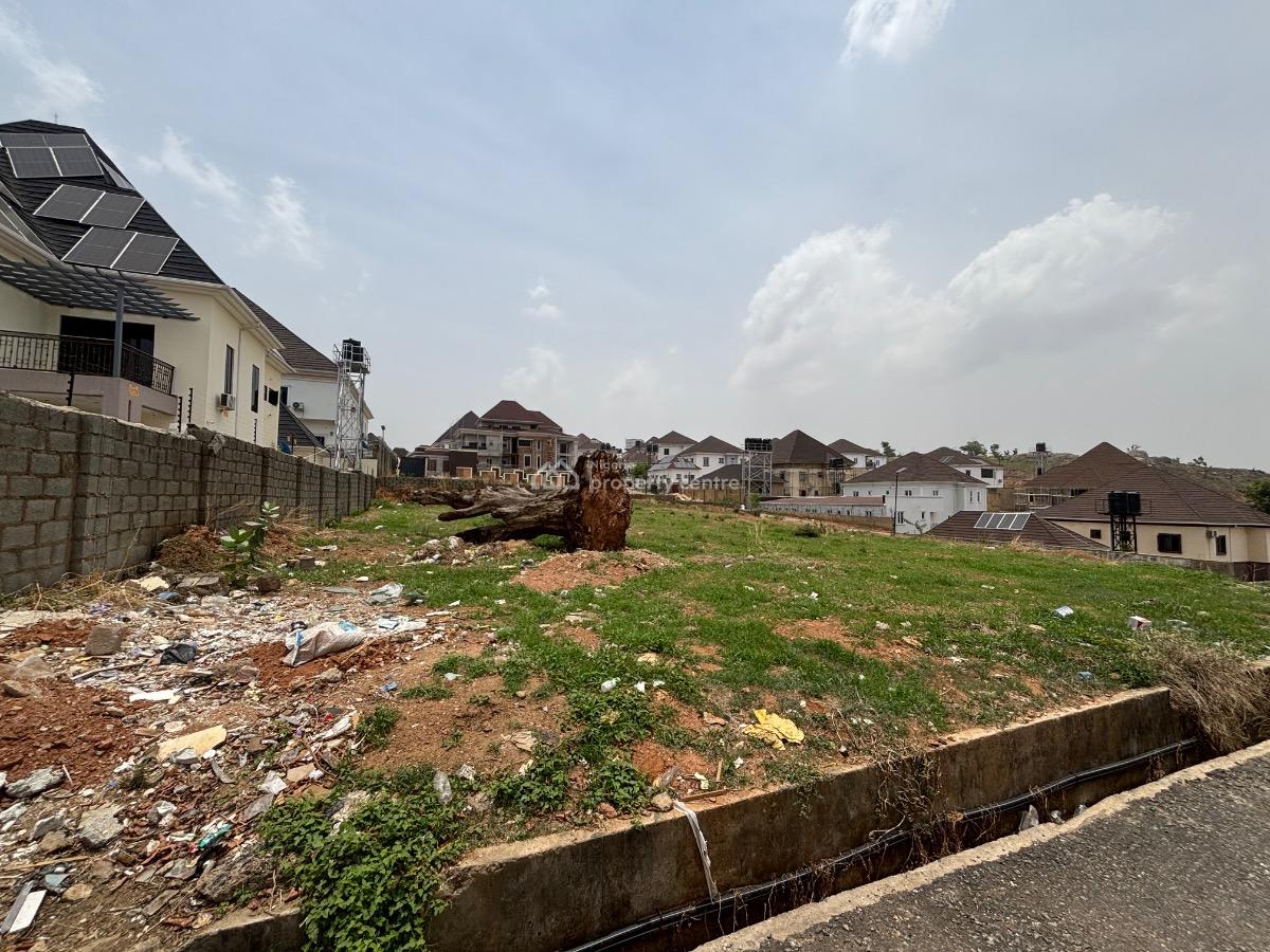 Flat Land in High Value Area, Naf Valley Estate, Asokoro District, Abuja, Residential Land for Sale