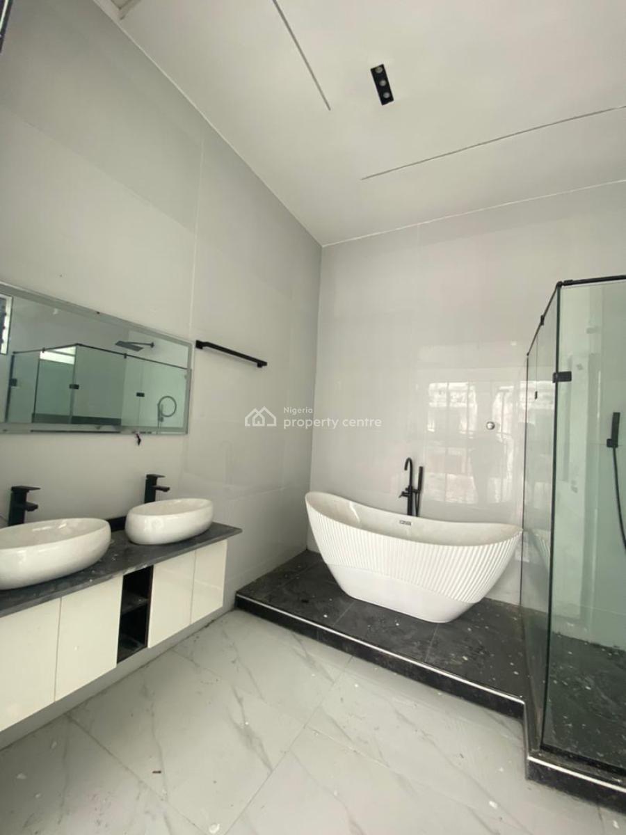 Brand New 5 Bedroom Fully Detached Duplex with a Bq, Swimming Pool, Chevron, Lekki, Lagos, Detached Duplex for Sale