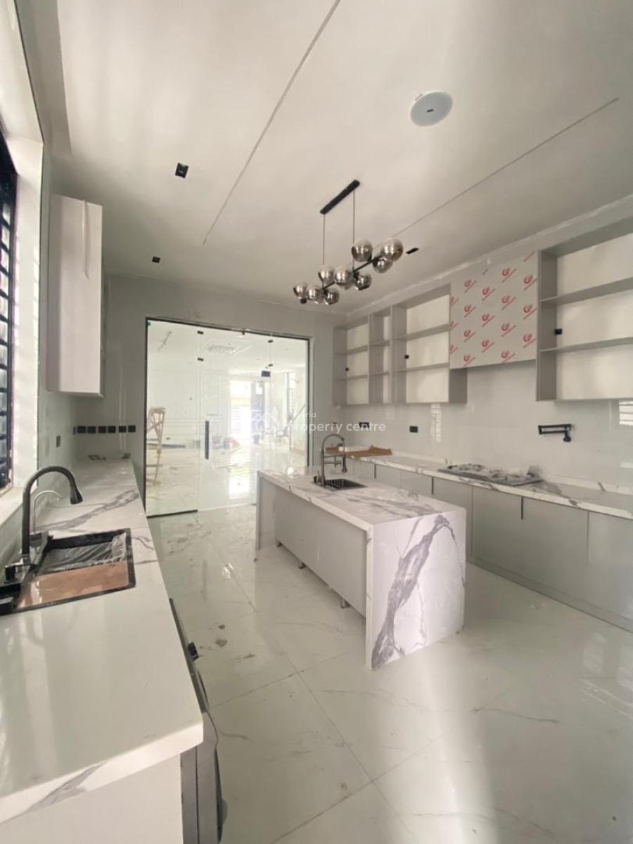 Brand New 5 Bedroom Fully Detached Duplex with a Bq, Swimming Pool, Chevron, Lekki, Lagos, Detached Duplex for Sale