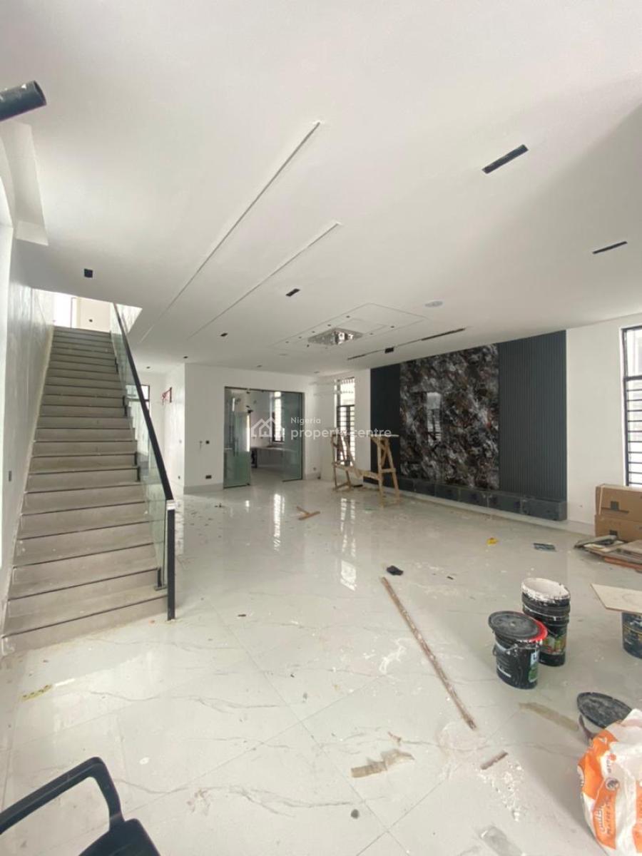 Brand New 5 Bedroom Fully Detached Duplex with a Bq, Swimming Pool, Chevron, Lekki, Lagos, Detached Duplex for Sale