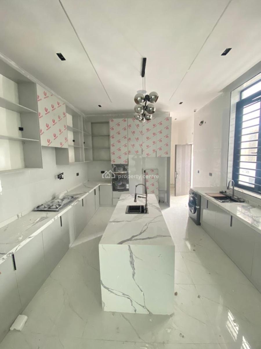 Brand New 5 Bedroom Fully Detached Duplex with a Bq, Swimming Pool, Chevron, Lekki, Lagos, Detached Duplex for Sale
