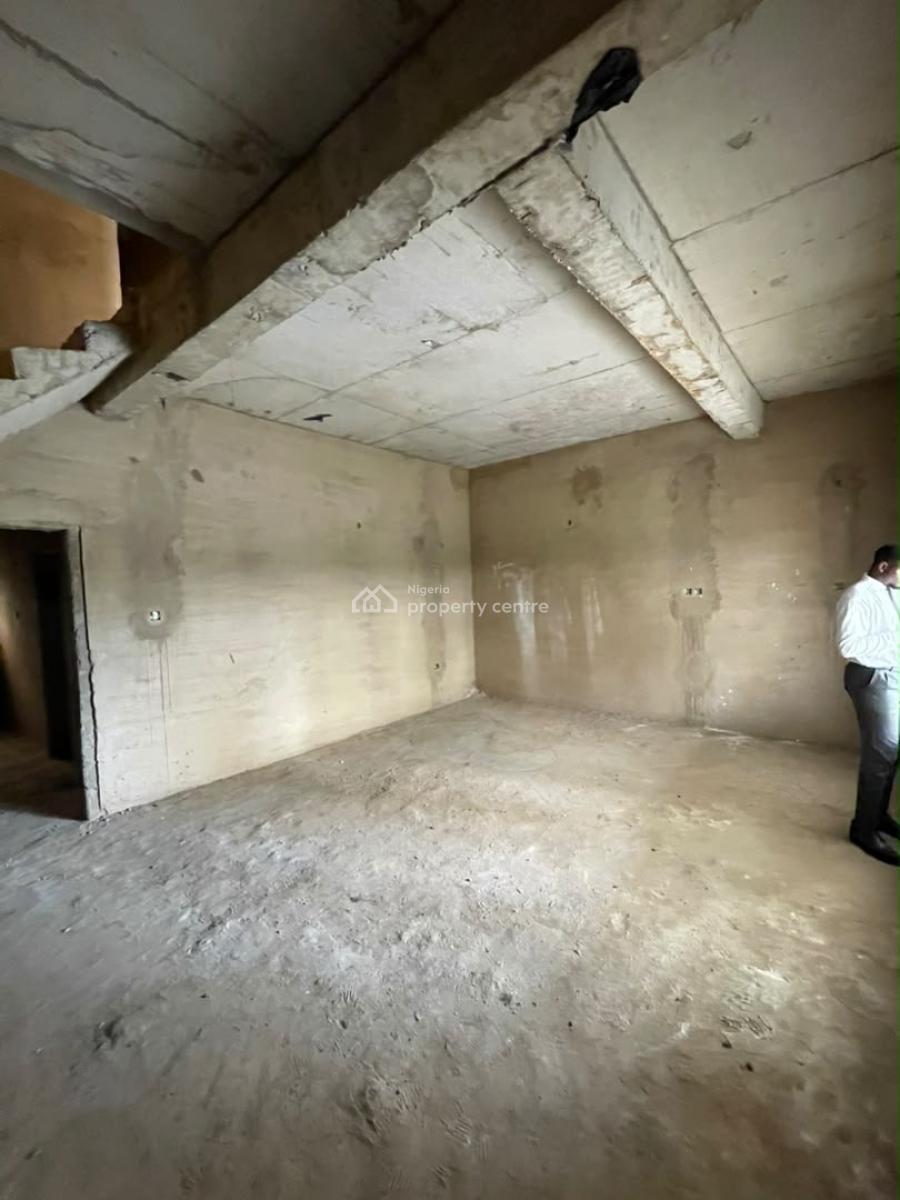Advanced Carcass: 3 Bedroom Terrace Duplex + Bq, Idu Industrial, Abuja, Terraced Duplex for Sale