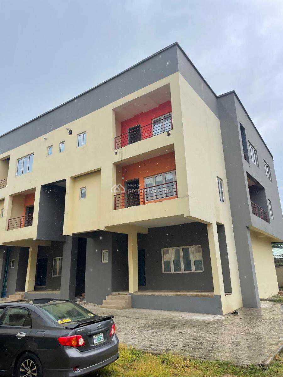 Advanced Carcass: 3 Bedroom Terrace Duplex + Bq, Idu Industrial, Abuja, Terraced Duplex for Sale