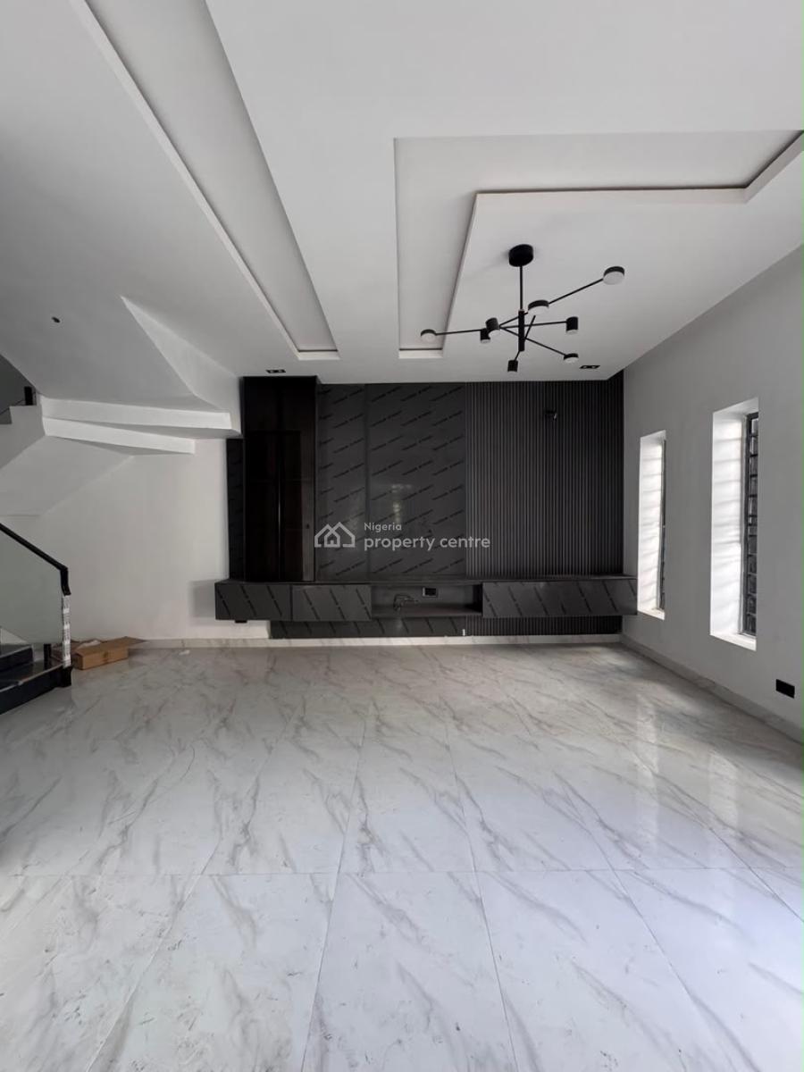Brand New  4 Bedroom Fully Detached Duplex with Bq, Lekki, Lagos, Detached Duplex for Rent