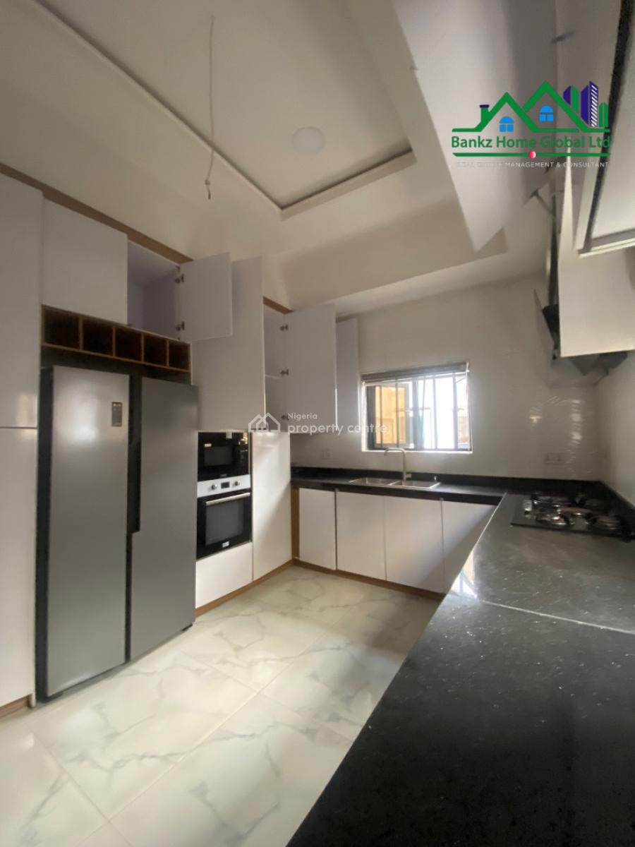 Contemporary 5 Bedroom Fully Detached Duplex with a Bq, Ikate, Lekki, Lagos, Detached Duplex for Rent