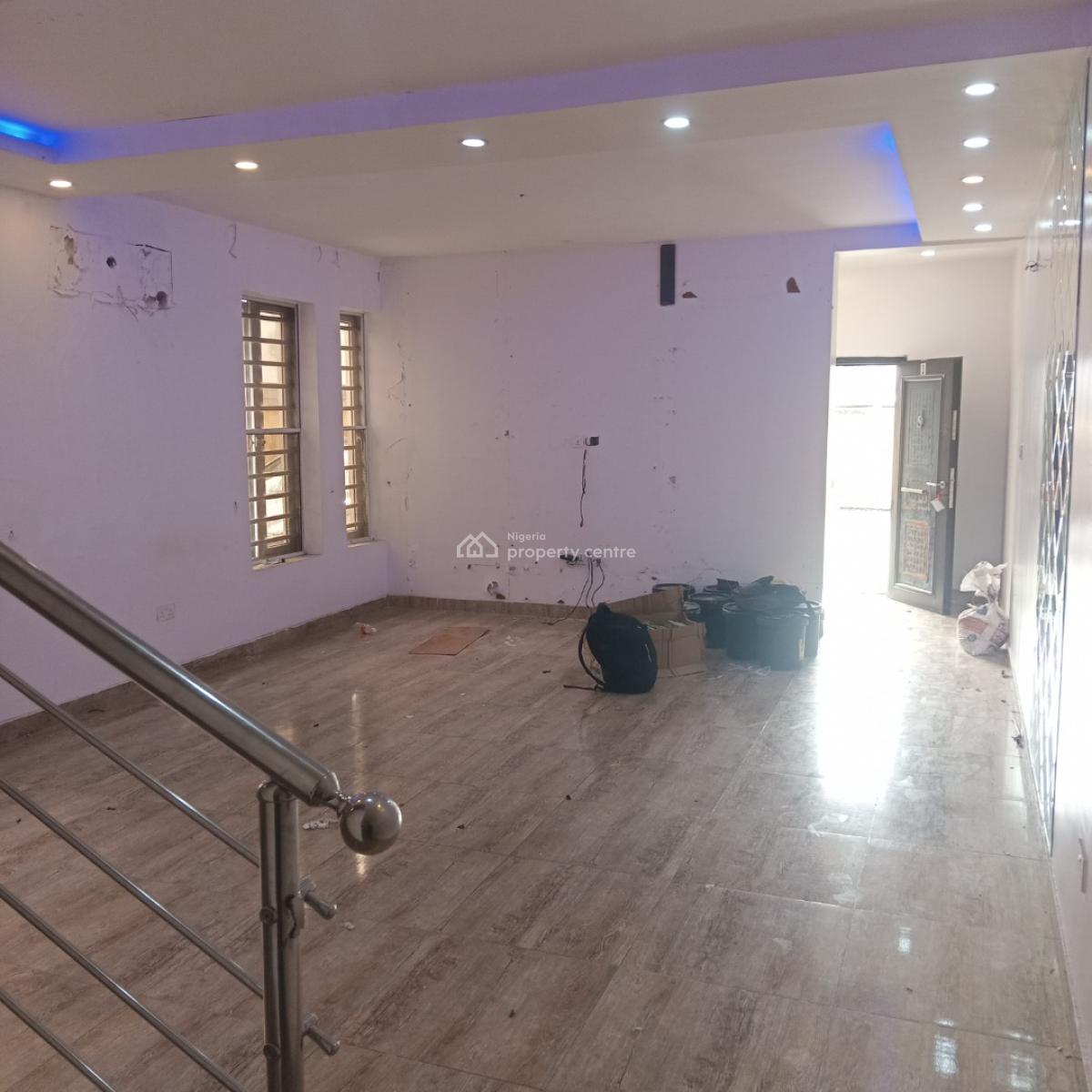 Exquisite 4 Bedroom Apartment with Guest Toilet and a Bq, Ocean Breeze Estate, Ologolo, Lekki, Lagos, Terraced Duplex for Rent