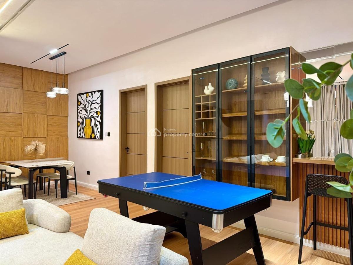 Luxury New 2 Bedroom with Ps5 -big Mirror -board Games - Balcony, Lekki Phase 1, Lekki, Lagos, Flat / Apartment Short Let