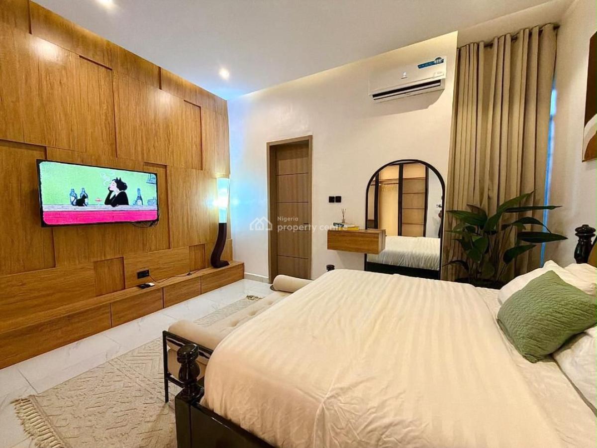 Luxury New 2 Bedroom with Ps5 -big Mirror -board Games - Balcony, Lekki Phase 1, Lekki, Lagos, Flat / Apartment Short Let