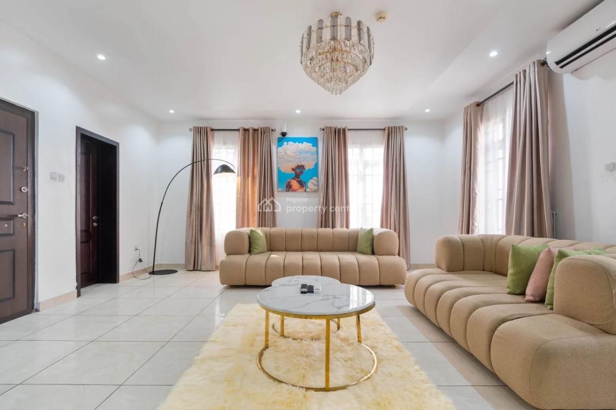 Ready for a Smart Getaway?  Book Our  4-bedroom Starlight Alexa-powe, Lekki Phase 1, Lekki, Lagos, Flat / Apartment Short Let